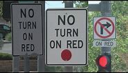 Countless dangerous drivers ignore 'no turn on red' signs in Albuquerque
