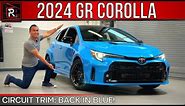The 2024 Toyota GR Corolla Circuit Edition Is A Flaming Blue AWD Turbo Hot Hatch