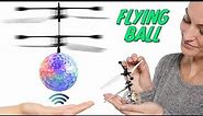 Flying Colored Flashing LED RC Ball! Hover Ball Helicopter