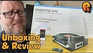 DIGITNOW Turntable Player - Unboxing & Review!