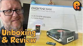 DIGITNOW Turntable Player - Unboxing & Review!