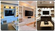 Built in Tv Wall Ideas that are Practical and Stylish | Tv Wall Mount Living Room | Tv Unit Design