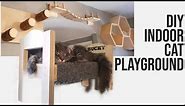 Ultimate DIY Indoor Cat Playground You Can't Miss