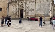 Lecce, lo spot della Fiat 600 elettrica: in arrivo anche Di Caprio?