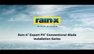 Rain-X Expert Fit Conventional Wiper Blade - Large J-Hook