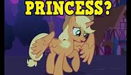 My little pony comic apple jack becomes a princess