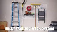 Husky Vertical Bike Hook for Garage Slat Wall and Track Systems 90234HWVB