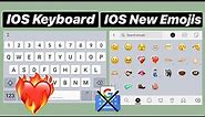 IOS Keyboard + IOS New Emojis On Android | iPhone Keyboard