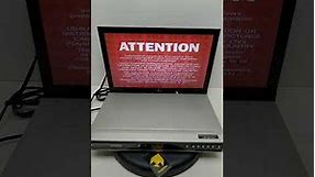 Magnavox DVD Recorder Player MWR10D6 Test