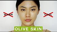 OLIVE SKIN • how to identify & best makeup colors!