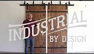 Step-By-Step Double Bypass Barn Door Hardware Installation - Industrial By Design