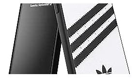 adidas Originals White/Black Molded Case for iPhone 12/12 Pro, Drop-Resistant Phone Case