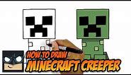 How to Draw A Minecraft Creeper