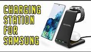 3 in 1 Best Samsung Fast charging Station for Samsung Galaxy Phones, Watches & Buds