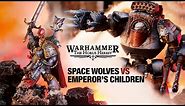 New Horus Heresy! Space Wolves vs Emperor's Children. We give the new core rules a try