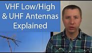 VHF and UHF TV Antennas Explained