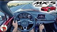 Just TRY Not to Love the 2023 Mazda MX-5 Miata Manual (POV Drive Review)