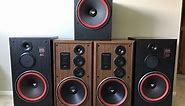 Cerwin Vega RE38 and AT-15 Home Floor Standing Speakers with LW-15 Powered Active Subwoofer