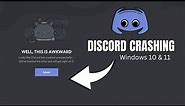 How to Fix Discord “Well this is Awkward” Crash in 2023