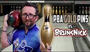 Bowling with PBA Gold Pins (HEAVY PINS!) 🤯