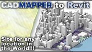 Topography for any Site with CADmapper - Revit Tutorial