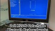 Dell XPS M2010 Detachable Bluetooth Wireless Keyboard works in BIOS without pairing!