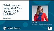 What does an Integrated Care System (ICS) look like?