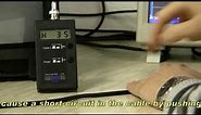 Coaxial Cable Length Meter Tutorial CLM1