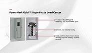 GE PowerMark Gold 150 Amp 16-Space 32-Circuit Outdoor Main Breaker Circuit Breaker Panel TM1615RCU