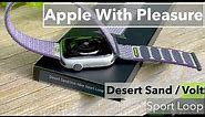 Desert Sand/Volt Nike Sport Loop - Apple Watch Band