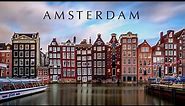 AMSTERDAM | Walking tour & city highlights in 4K