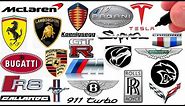 Drawing the Best Supercar and Sports Car Logos