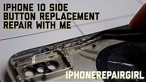 iPhone X Side Button Replacement Tutorial - DIY Pro Tips - Repair With Me
