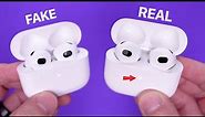 Identify FAKE AirPods