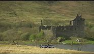 Kilchurn Castle | Loch Awe | Argyll and Bute | Castle Ruin | Fremantle stock footage | E16R31 001