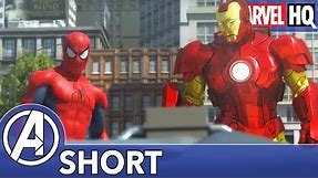 Spidey Meets Iron Man! | The Avengers vs. AIM - Part One | SHORT