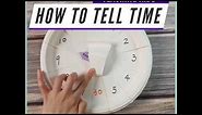 Teaching Kids How to Tell Time With This Interactive DIY Clock