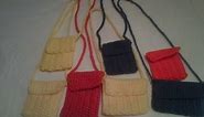 crochet - cell phone case/mini purse, I-pod case