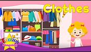 Kids vocabulary - Clothes - clothing - Learn English for kids - English educational video