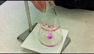 Titration (using phenolphthalein)