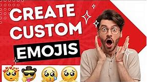How To Create Custom Emoji Stickers On Android | How to make custom emojis for whatsapp