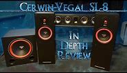 Cerwin Vega SL-8 Home Theater Tower Speakers In Depth Review