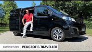 Peugeot e-Traveller (75 kWh): Elektro-Van als Alternative zum VW Bus? Test | Review | 2021