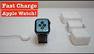 How to Fast Charge your Apple Watch!