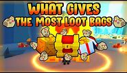 What Gives The Most Loot Bags? Pet Simulator X│Roblox