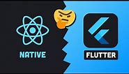 React Native vs Flutter - I built the same chat app with both