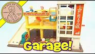 Vintage 1970 Fisher-Price Little People Action Garage Toy Set #930