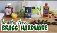 The best way to clean brass with 4 different methods tested - DIY brass cleaners compared