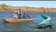 Pecanje velikih somova - Španija reka Ebro 1 | Fishing big catfish in Spain river Ebro