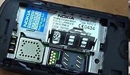 Inserting SIM card in Nokia 2720